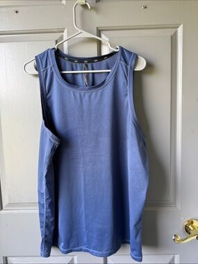 Women's Slate Blue Athletic Tank Top